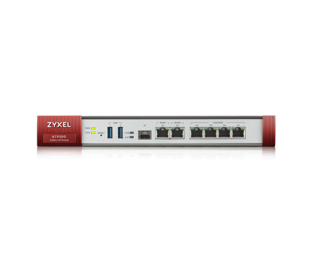 Zyxel ATP Firewall 10/100/1000 2xWAN 4xLAN/DMZ 1xSFP 2xUSB 1YR Bun - 1375191 - zdjęcie 2